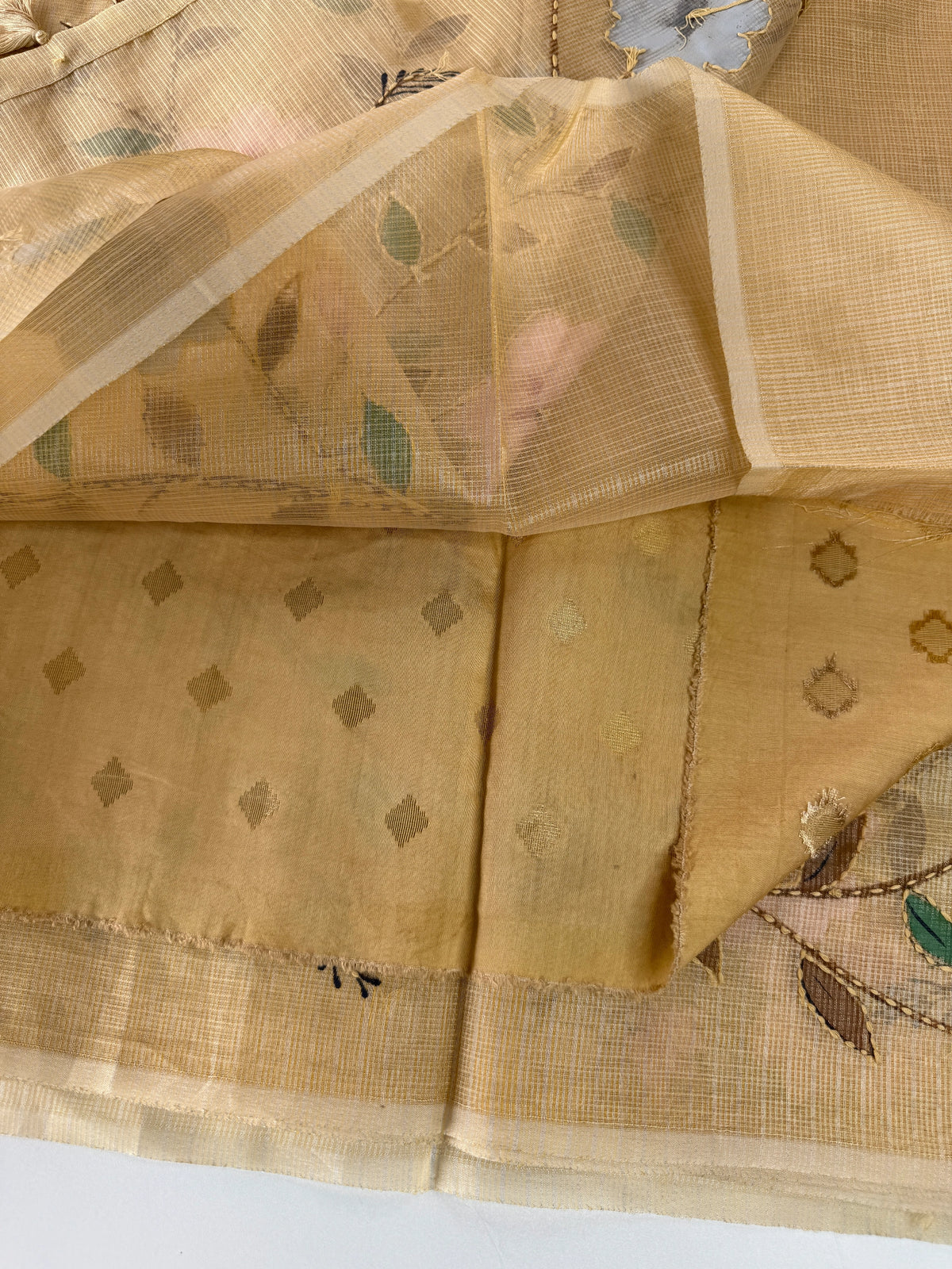 Tissue Blended kotta Saree/ DS01