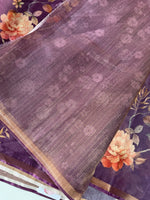 Chanderi Organza Saree/ PP10