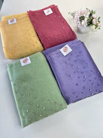 Crushed Tissue unstitched salwar set /298B
