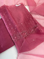 Crushed Tissue unstitched salwar set /298B