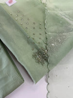 Crushed Tissue unstitched salwar set /298B