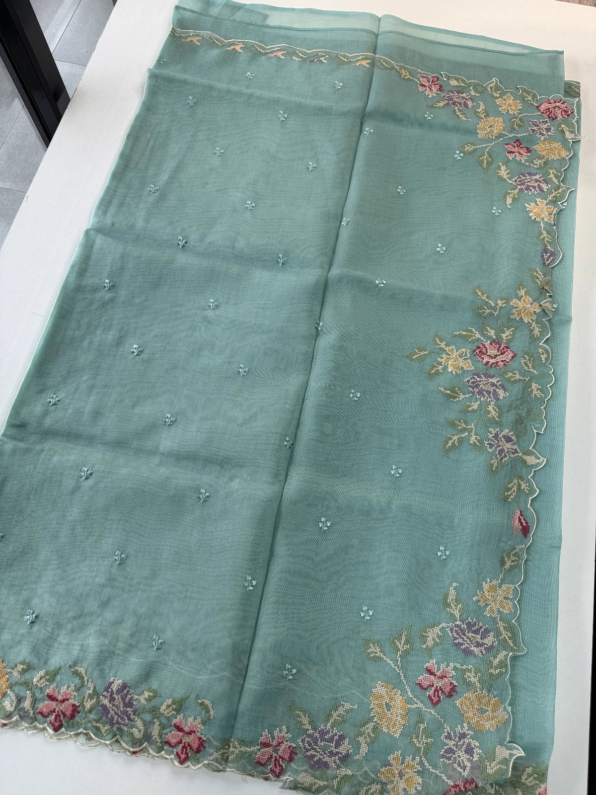 Tissue Organza Saree / ACM07