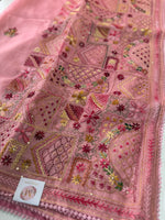 Chanderi Tissue blend Saree / 3921