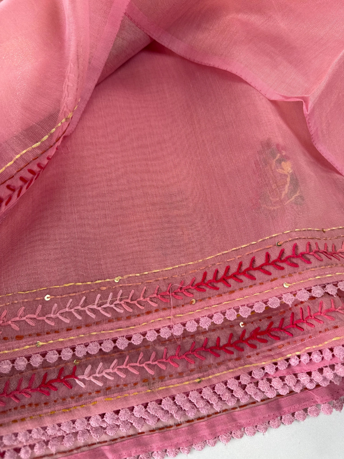 Chanderi Tissue blend Saree / 3921
