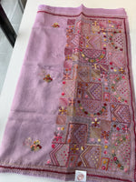 Chanderi Tissue blend Saree / 3921