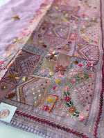 Chanderi Tissue blend Saree / 3921