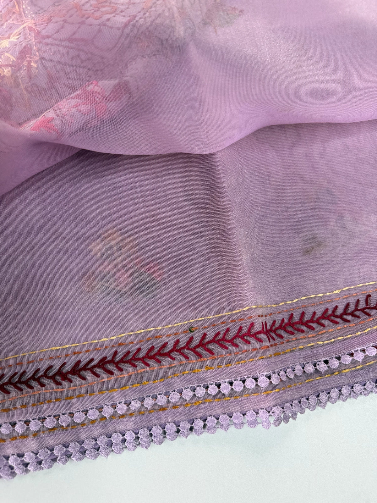 Chanderi Tissue blend Saree / 3921
