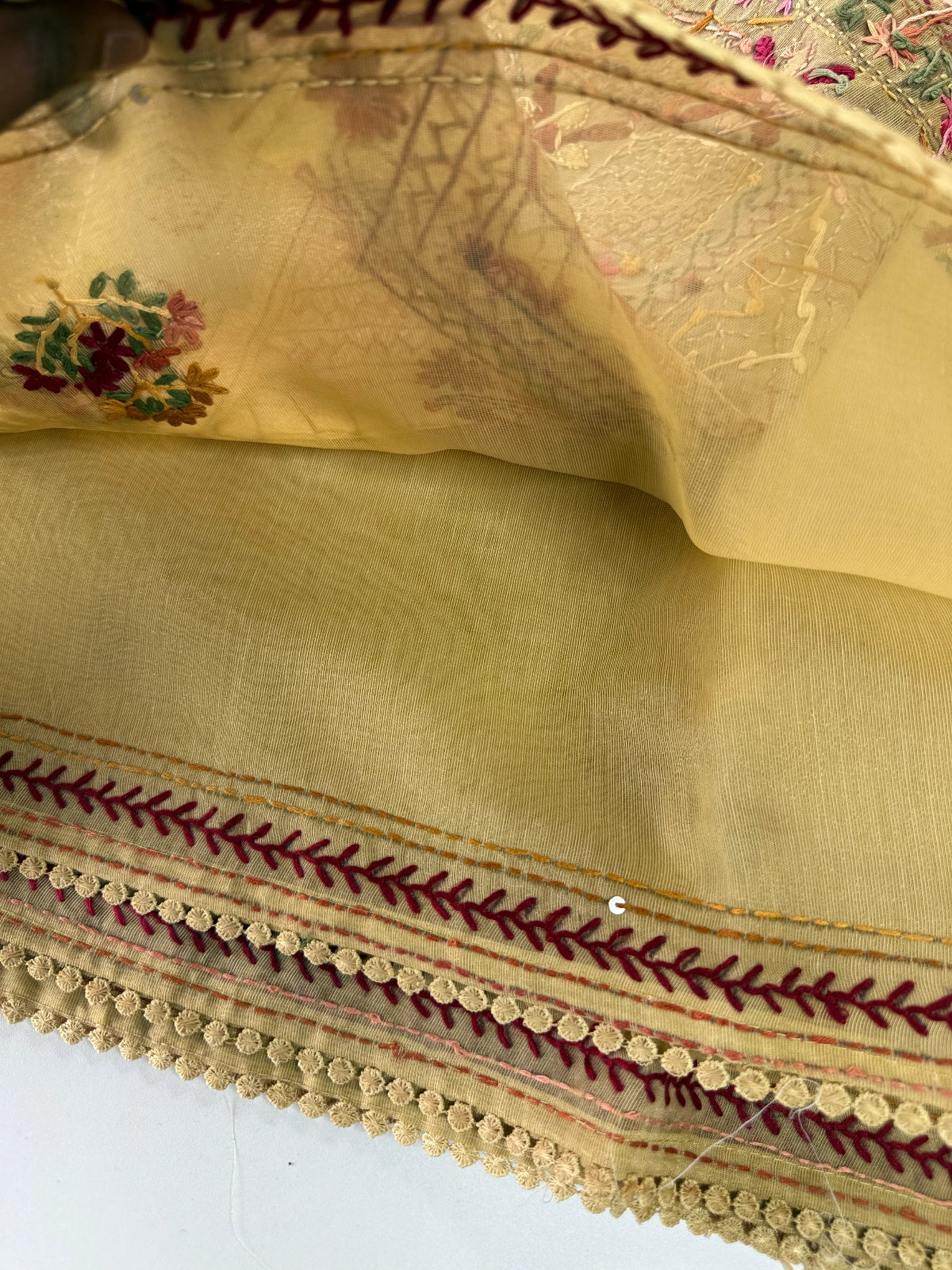 Chanderi Tissue blend Saree / 3921