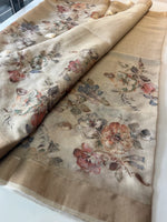 Tissue Linen Blend Saree/ C562