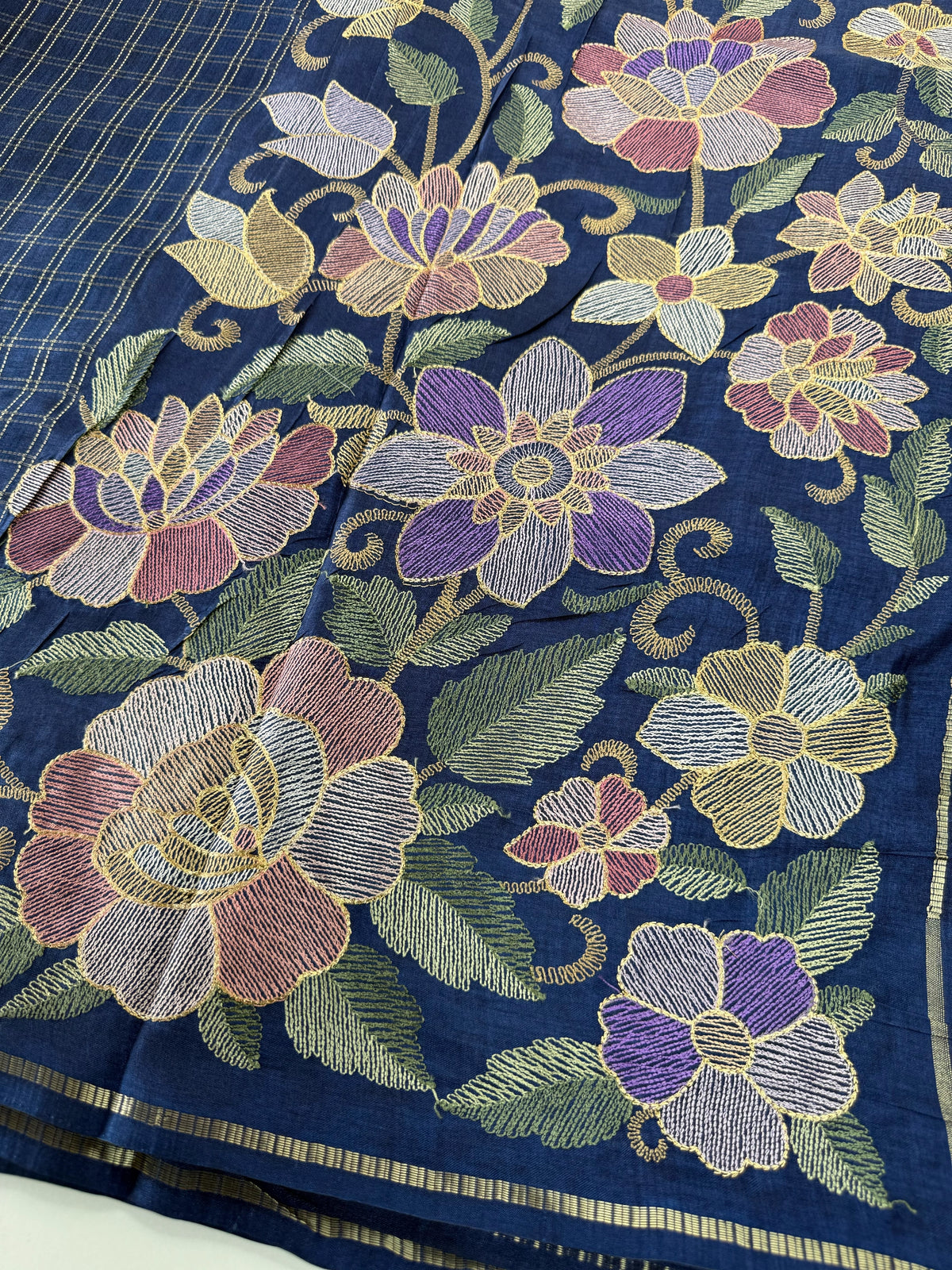 Semi silk saree/ 641E