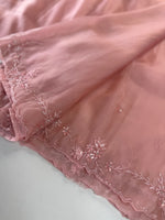 Satin organza saree/ AM100