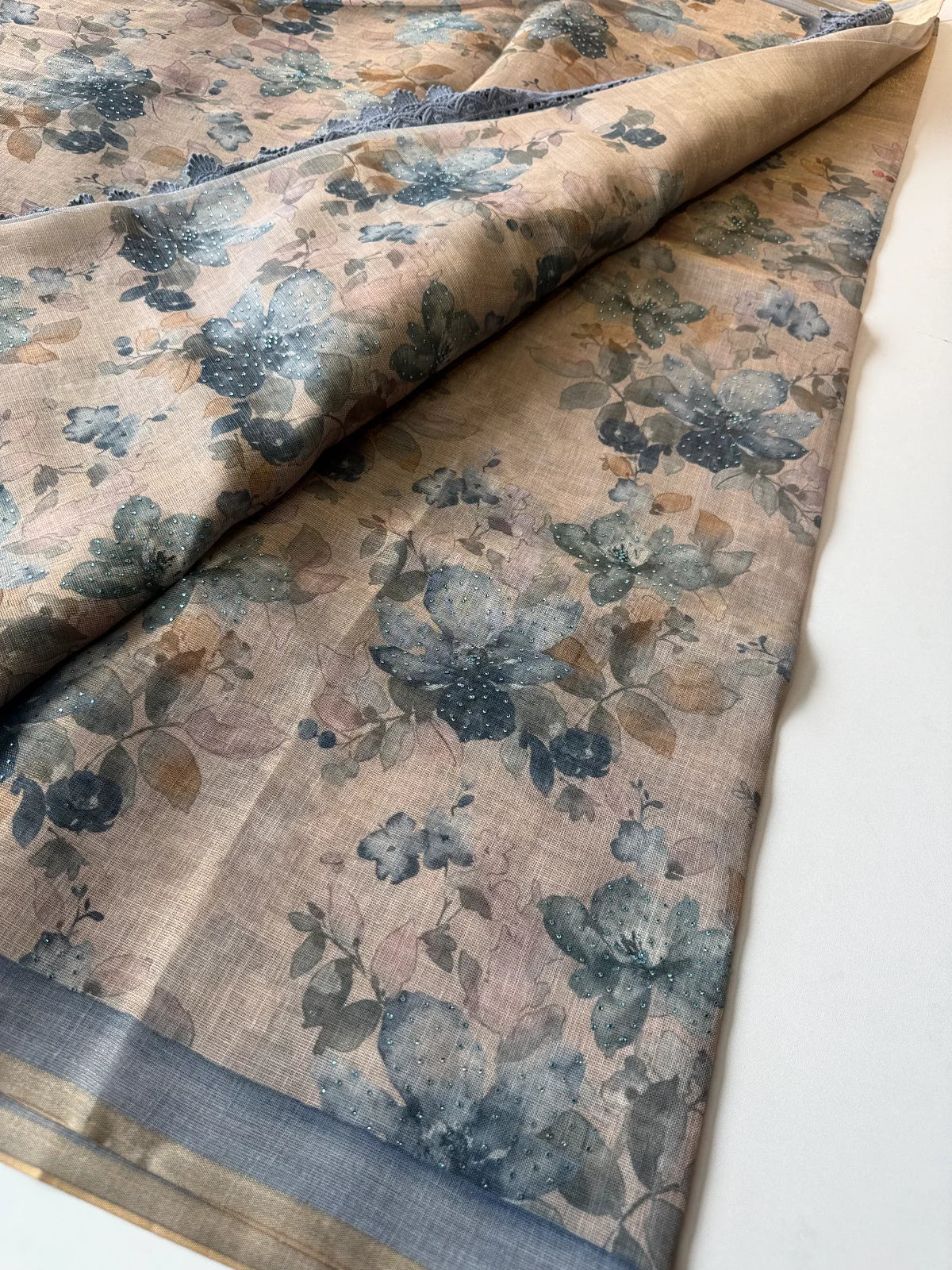 Tissue linen blend / 572A