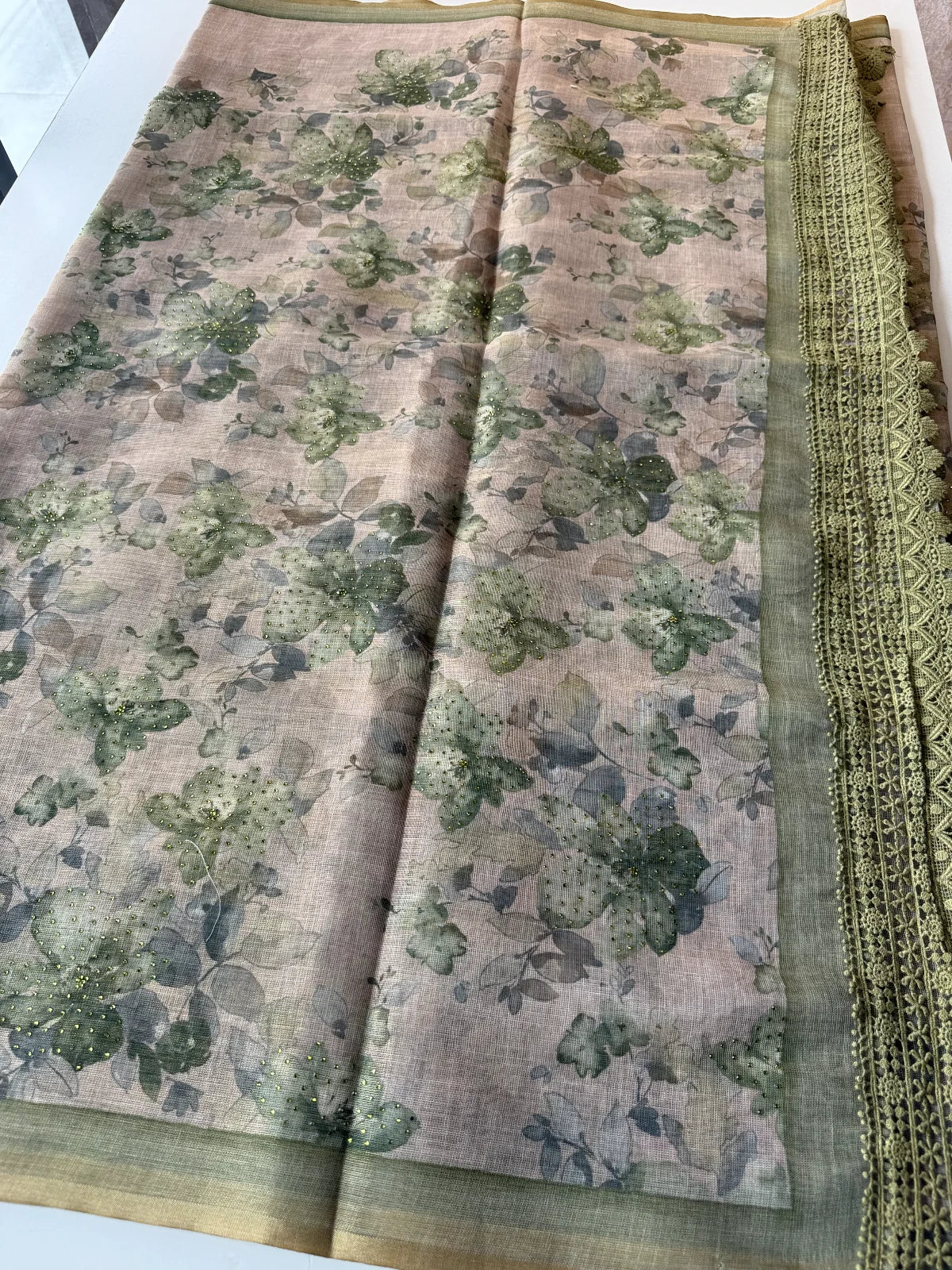 Tissue linen blend / 572A