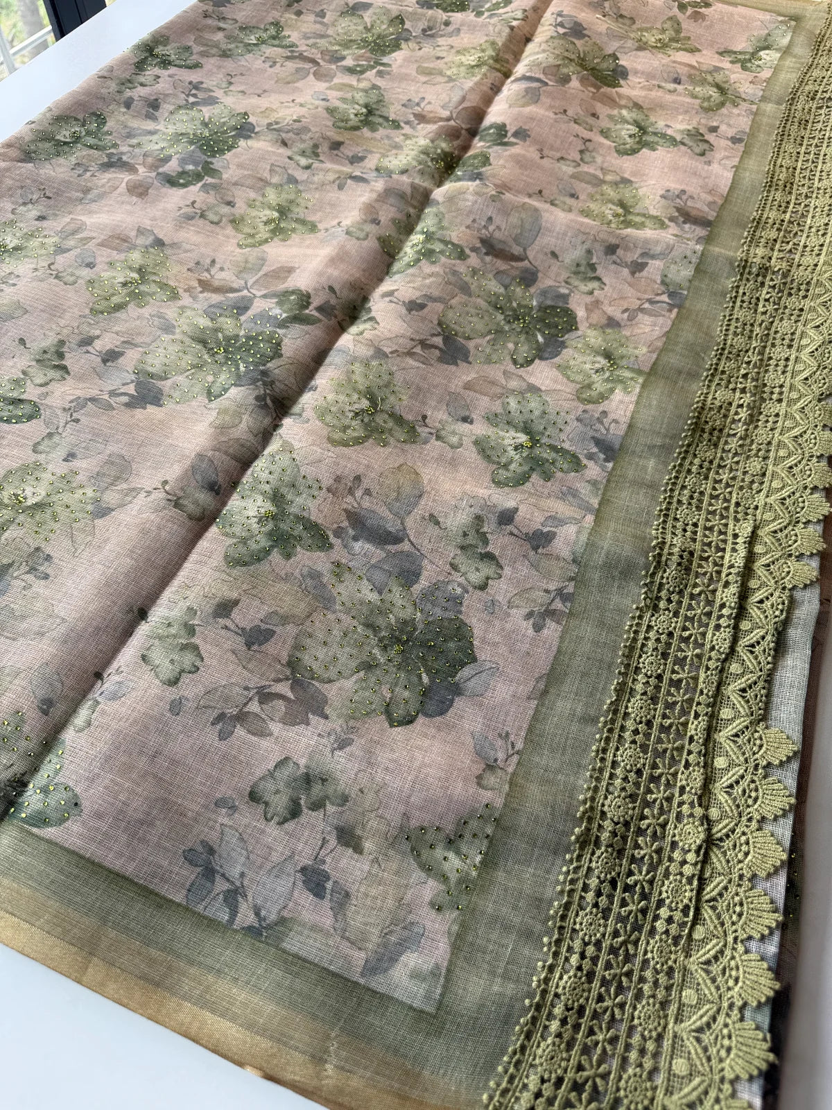 Tissue linen blend / 572A