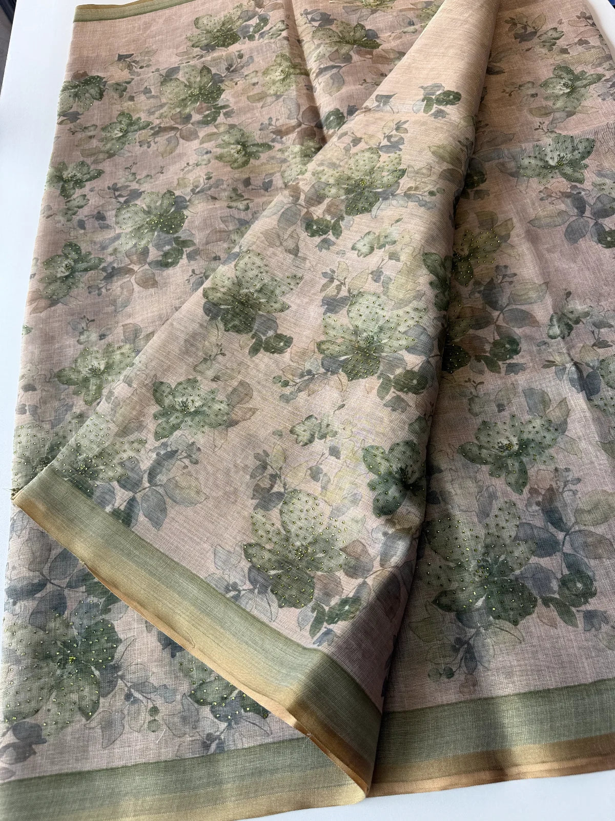 Tissue linen blend / 572A