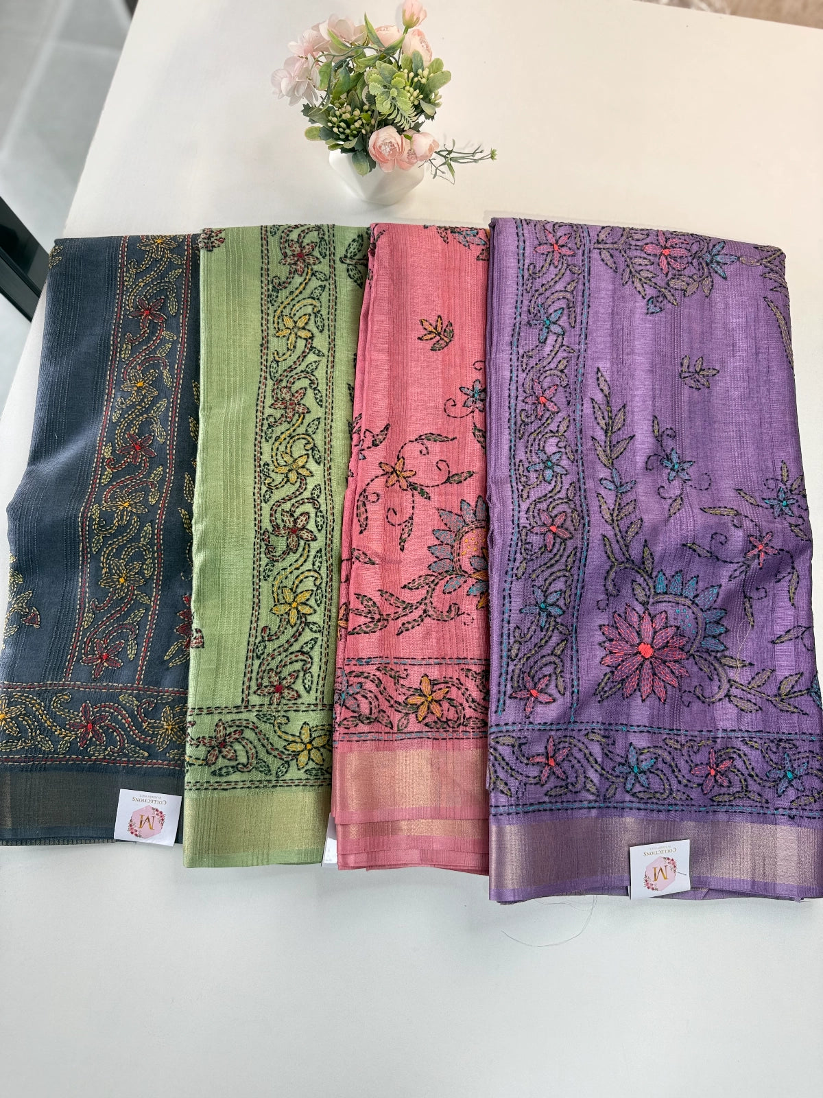 Soft Semi Tussar Saree/ FG114