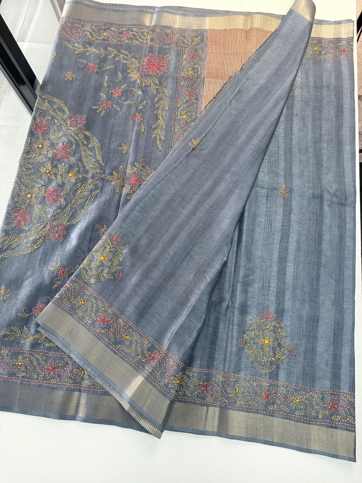 Soft Semi Tussar Saree/ FG114