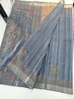 Soft Semi Tussar Saree/ FG114