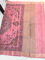 Soft Semi Tussar Saree/ FG114