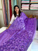 Soft organza party wear saree/ CW839