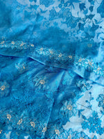 Soft organza party wear saree/ CW839