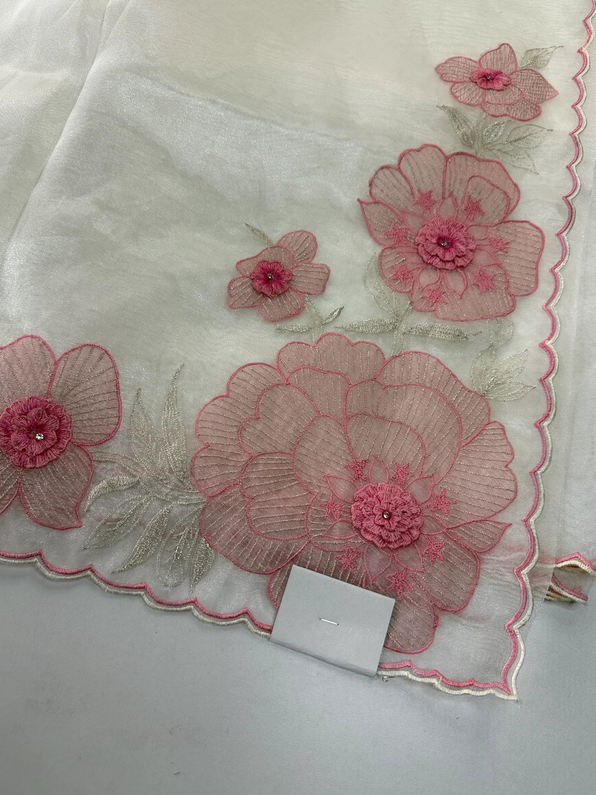 Glass Organza Saree/ HW328