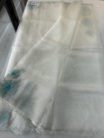 Glass Organza Saree/ HW328