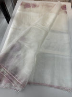 Glass Organza Saree/ HW328