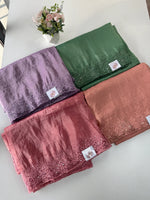 Crushed Organza Saree/ BJ3183