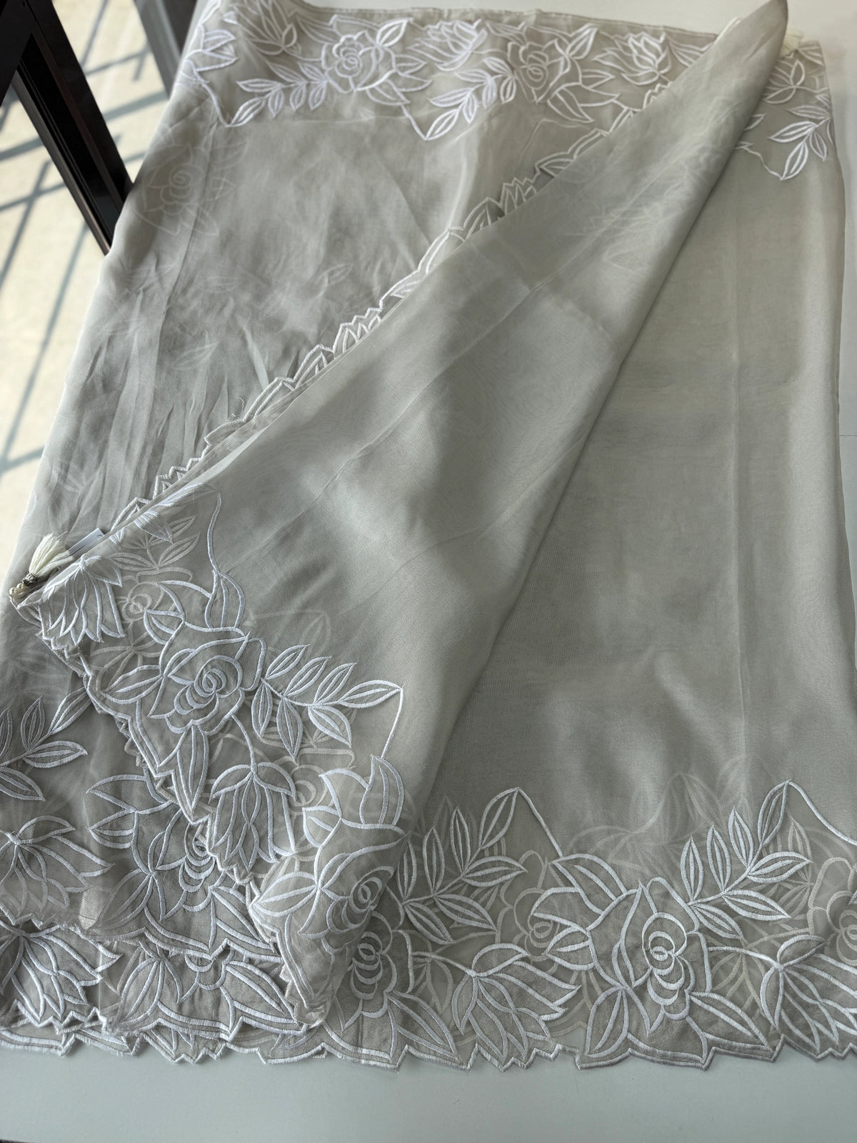 Premium Georgette tissue blend organza/ MC437