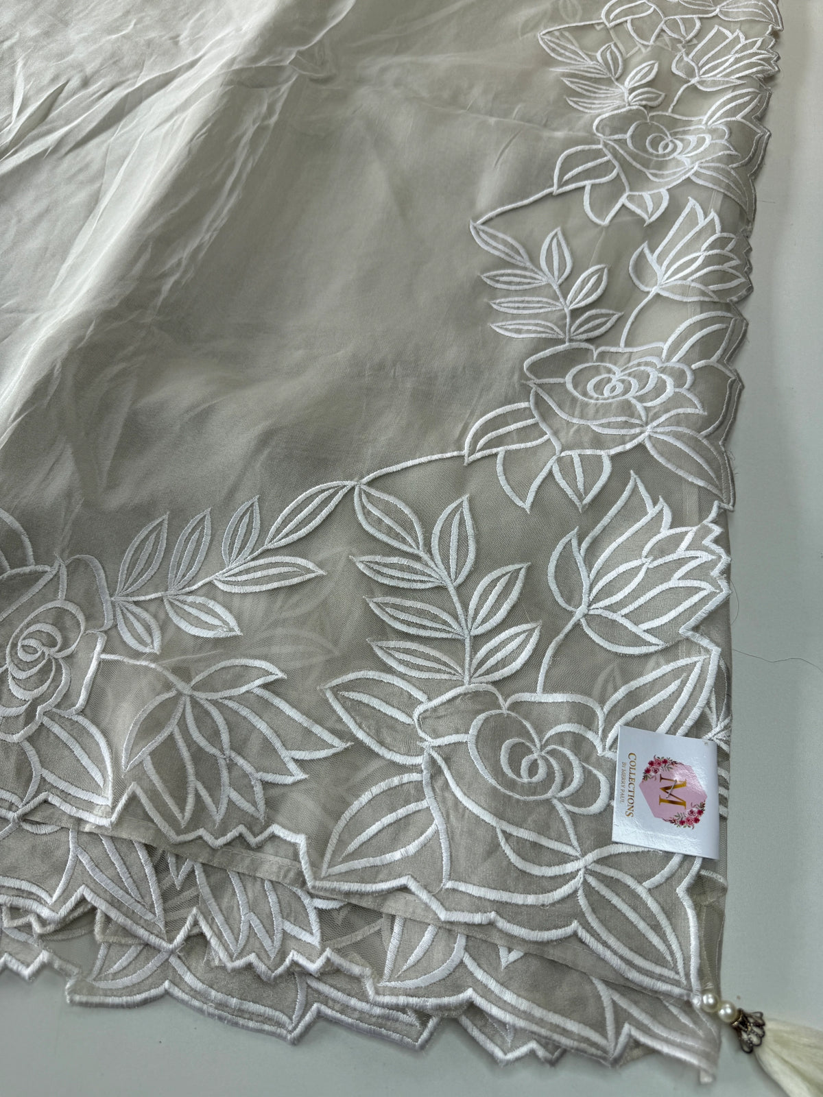 Premium Georgette tissue blend organza/ MC437