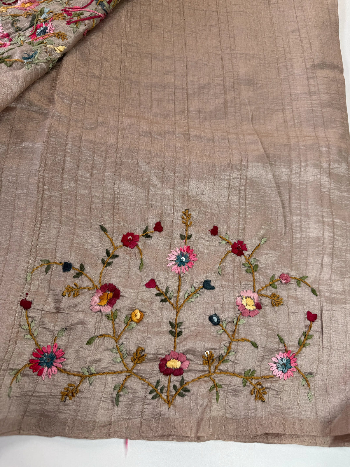 Soft Semi Tussar Saree/ DF252