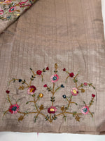 Soft Semi Tussar Saree/ DF252
