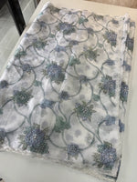 Georgette Organza Saree/ DD32