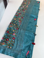 Soft Semi Tussar Saree/ DF252