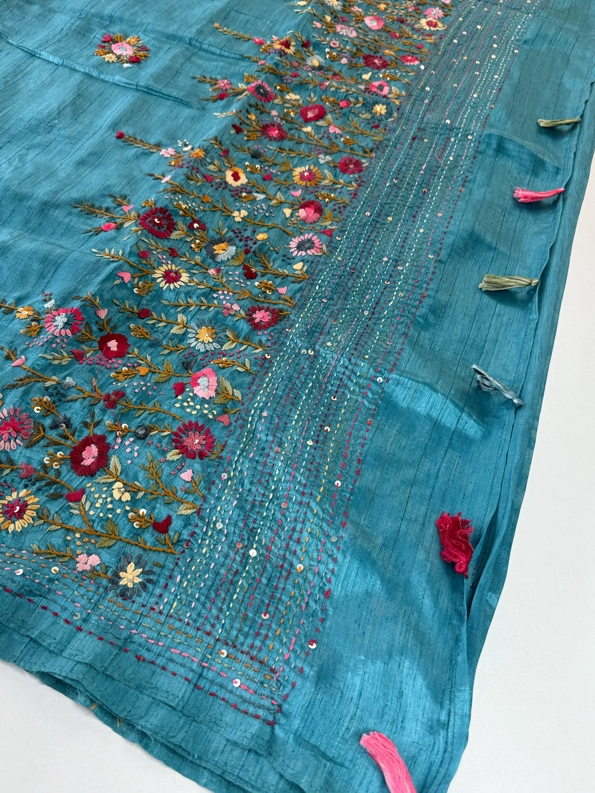 Soft Semi Tussar Saree/ DF252
