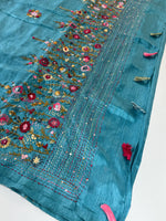 Soft Semi Tussar Saree/ DF252