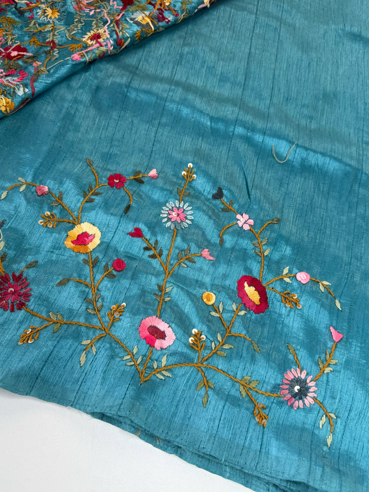 Soft Semi Tussar Saree/ DF252