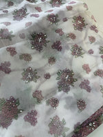 Georgette Organza Saree/ DD32