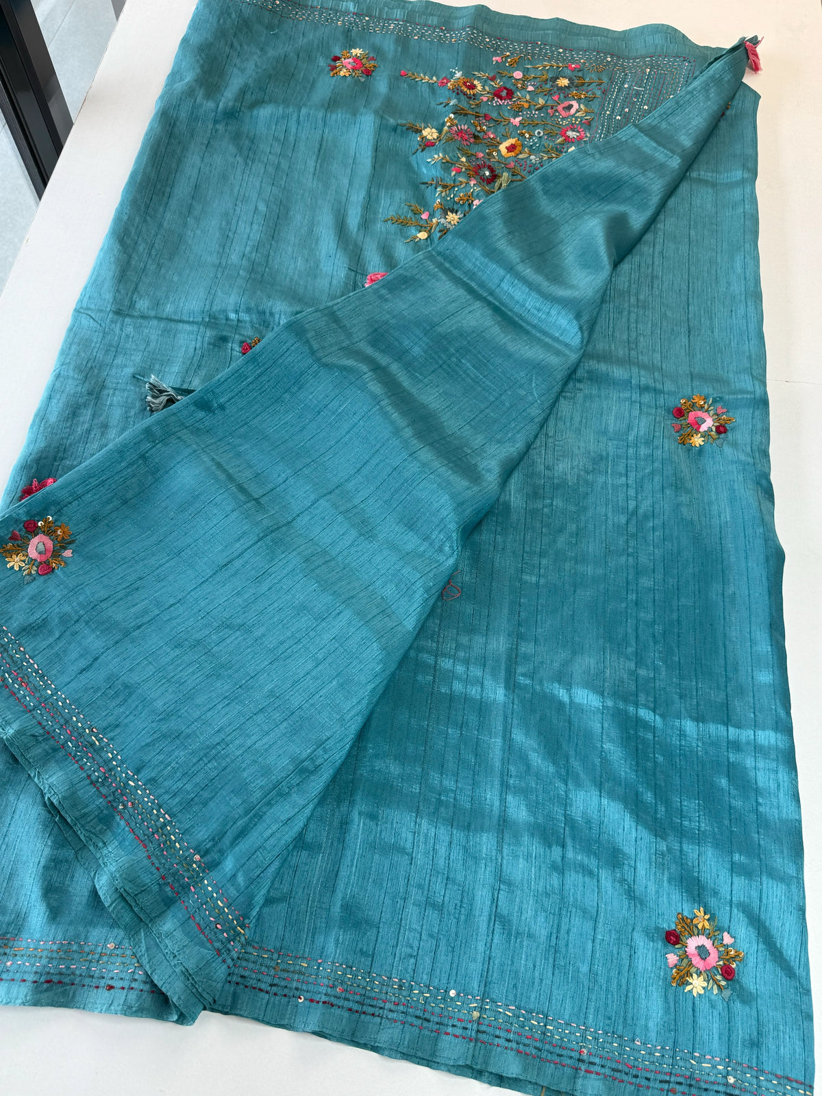 Soft Semi Tussar Saree/ DF252