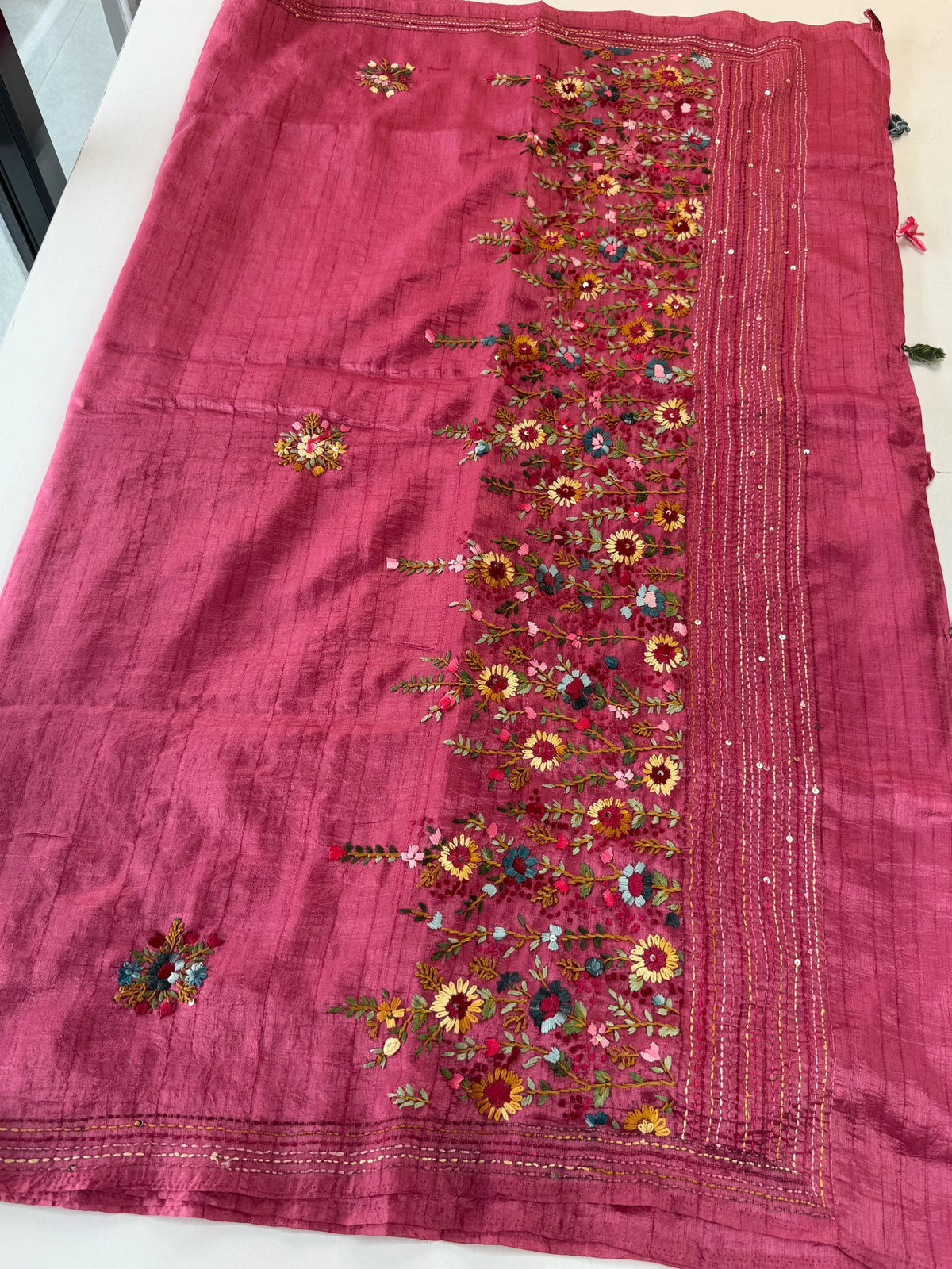 Soft Semi Tussar Saree/ DF252
