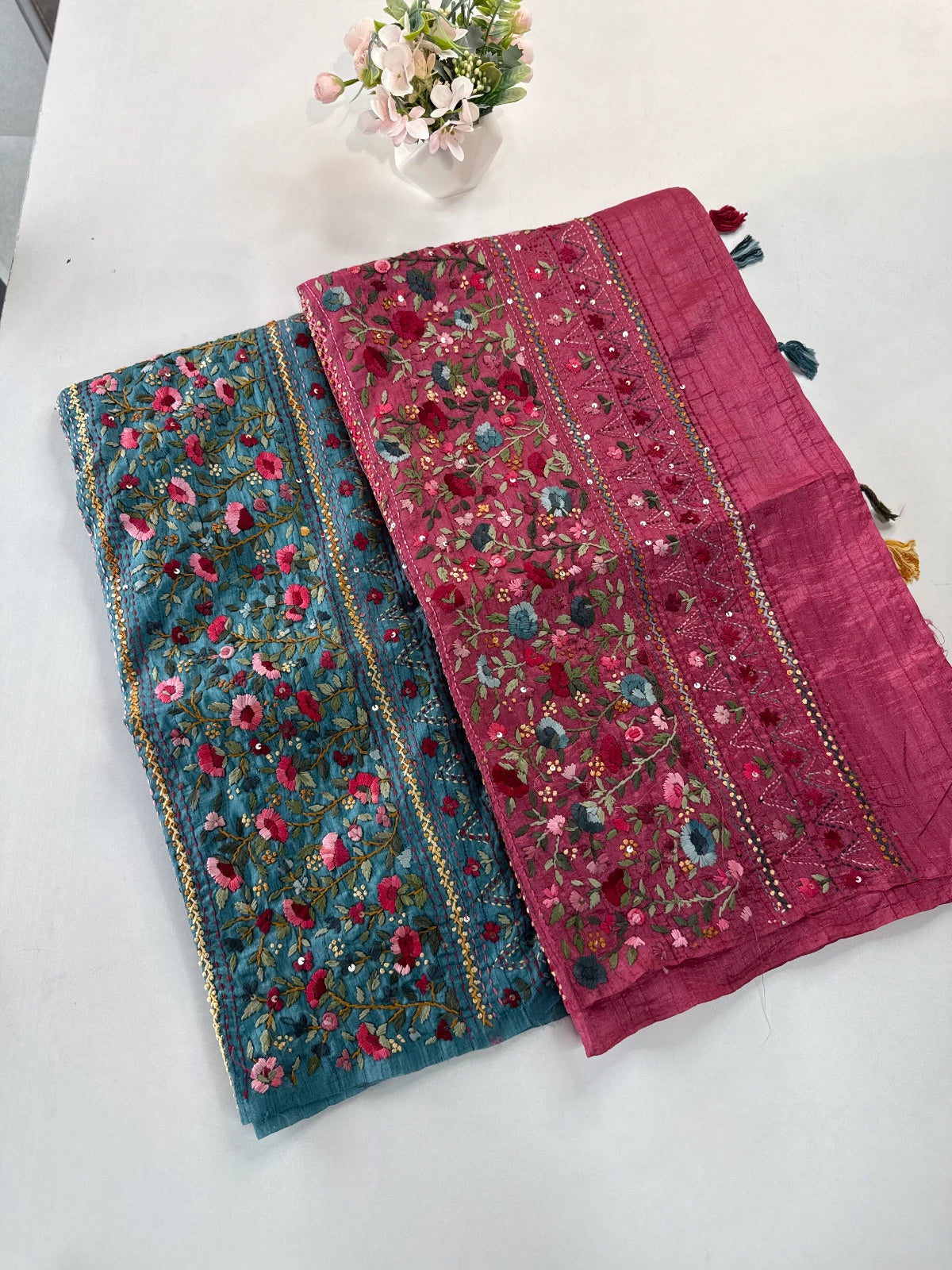 Soft Semi Tussar Saree/ DF252