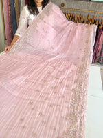 Organza blended saree/ BL924