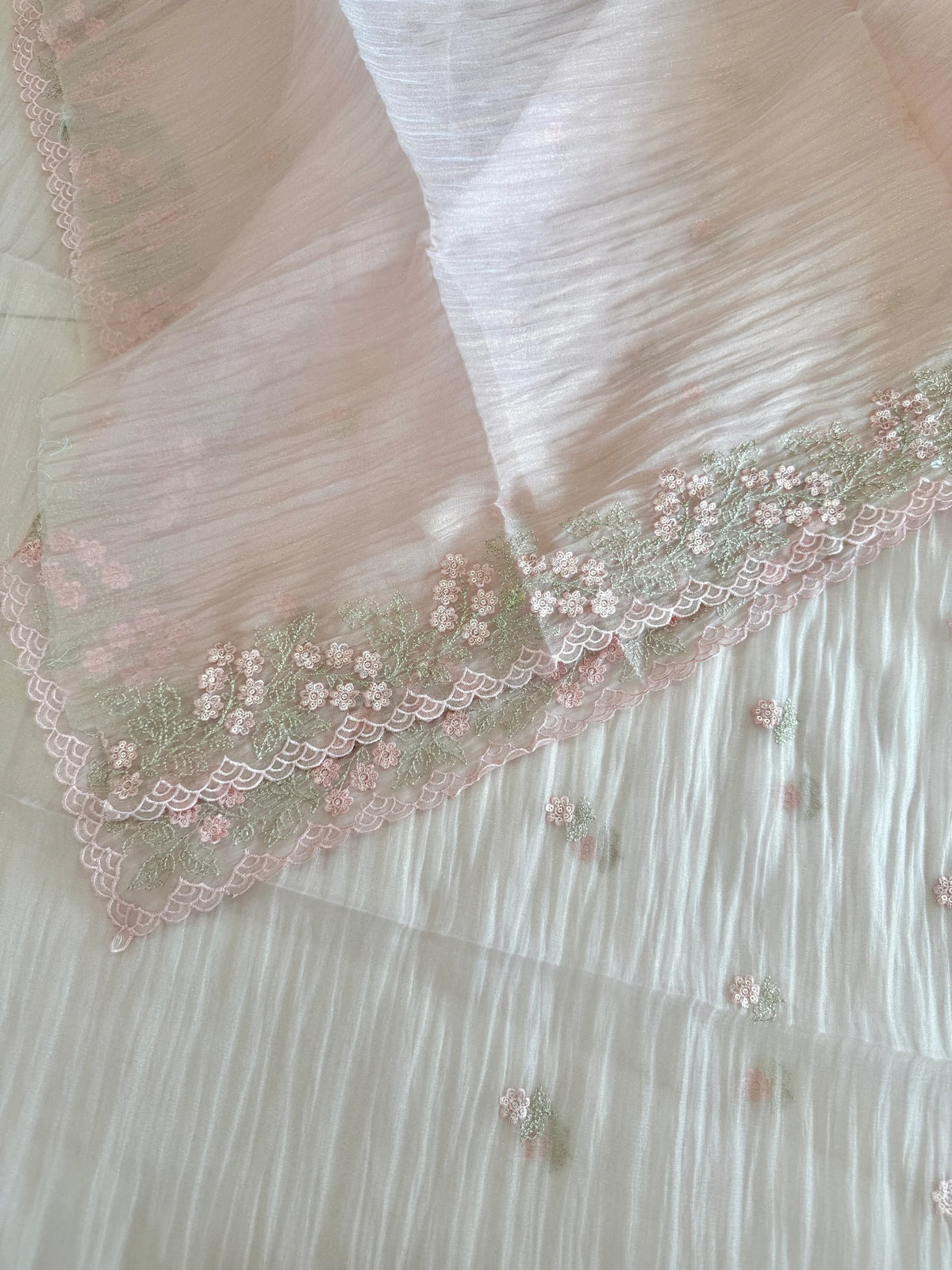 Organza blended saree/ BL924
