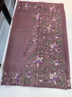 Crushed soft tissue Saree/ SR1397