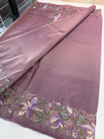 Crushed soft tissue Saree/ SR1397