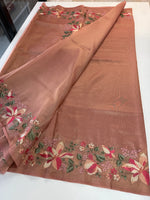 Crushed soft tissue Saree/ SR1397