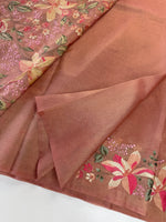 Crushed soft tissue Saree/ SR1397