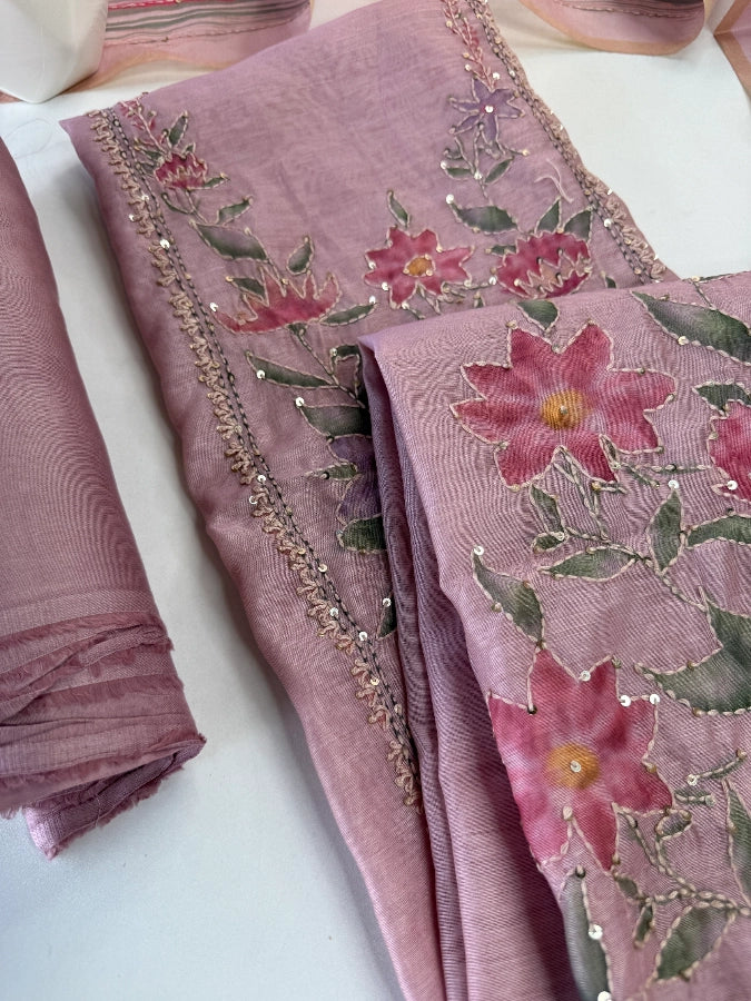 Soft cotton unstitched salwar set / SU25