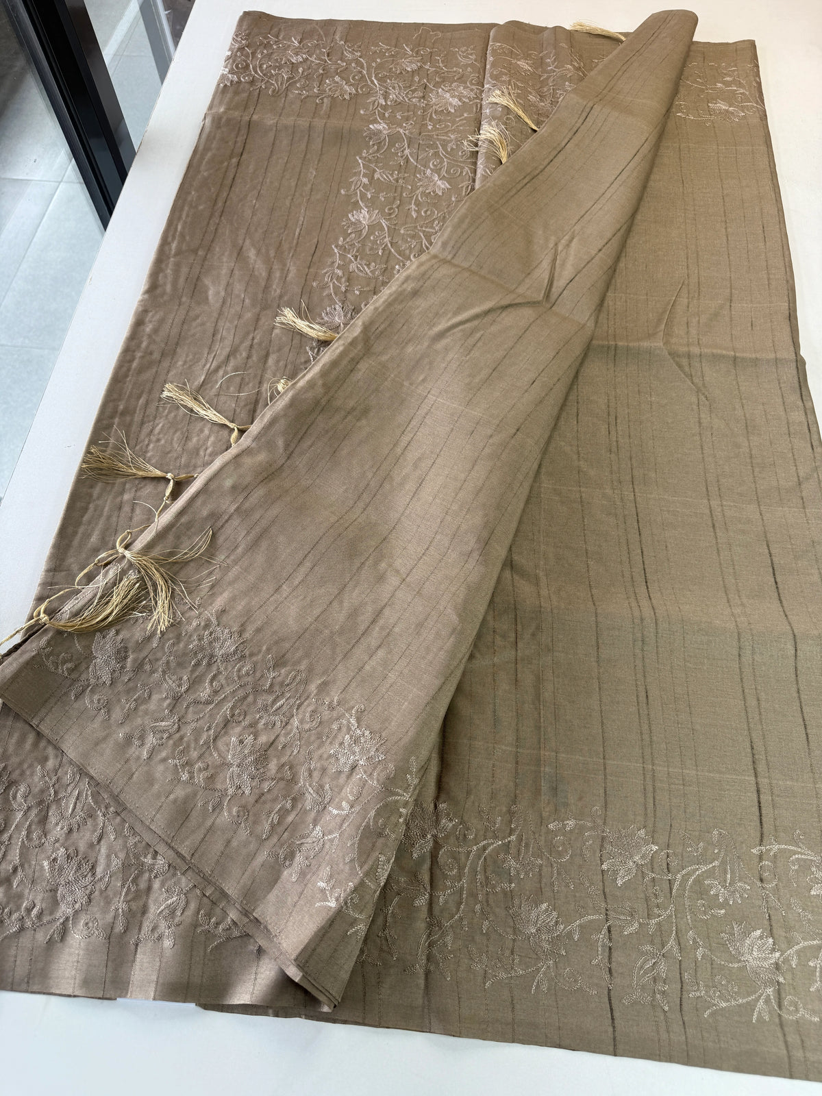 Semi Tussar Saree/ PSC21